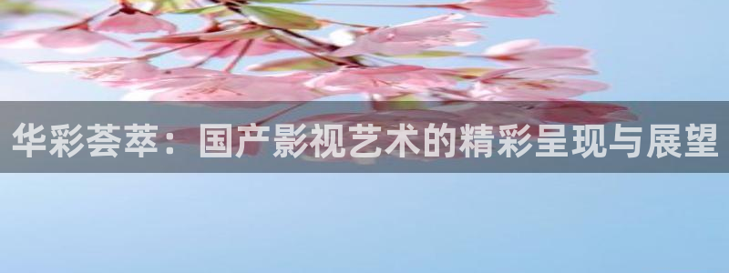 南宫大舞台：华彩荟萃：国产影视艺术的精彩呈现与展望